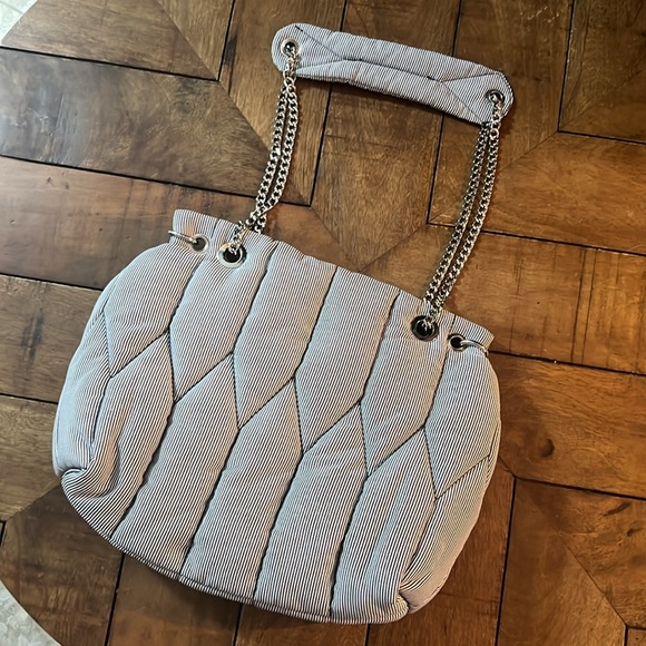 Zara Bloggers Favorite Never Used NWOT Flap Bag Shoulder Chain Crossbody Quilted - Picture 6 of 7